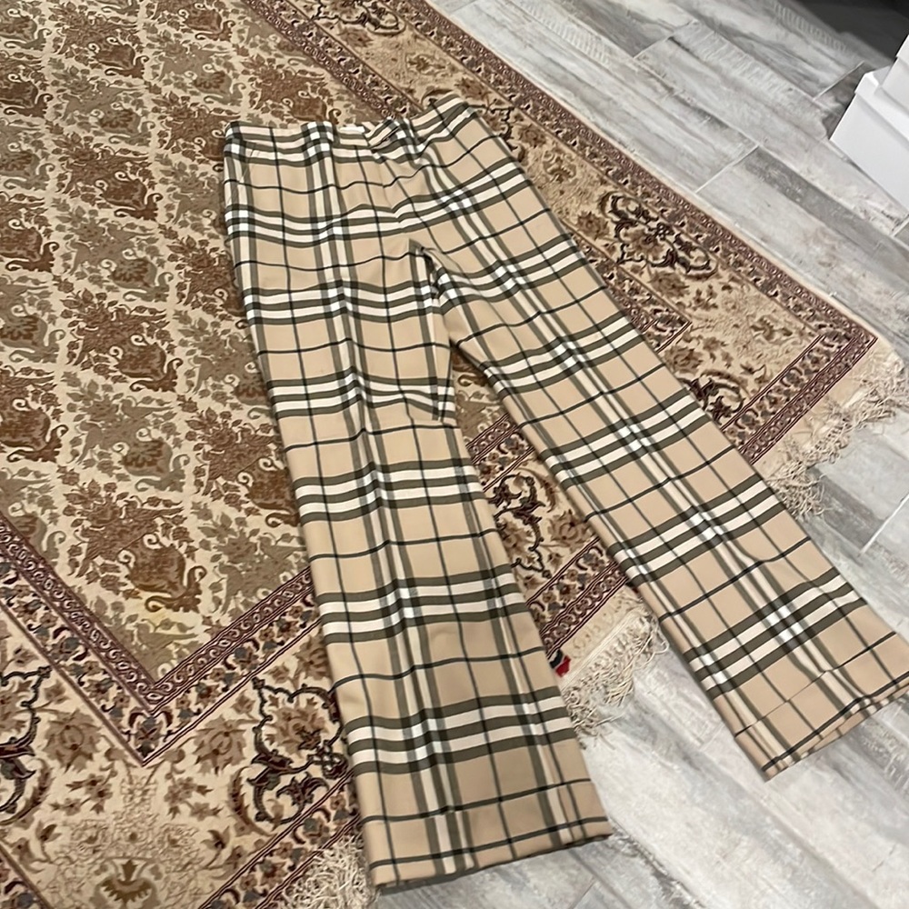 Plaid pants